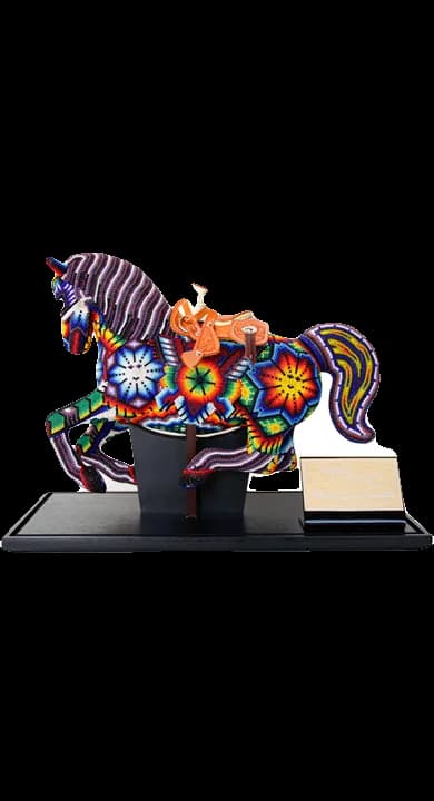 Caballo Azul Extra Añejo Cristalino (Chaquira)