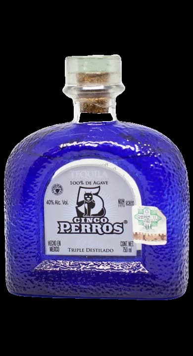 Cinco Perros Tequila Plata