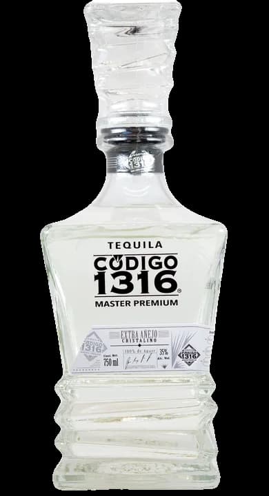 Codigo 1316 Master Premium Cristalino Extra Añejo