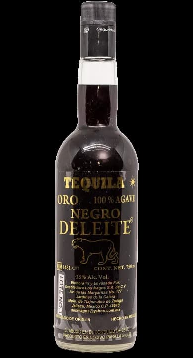 Tequila Negro Deleite Oro