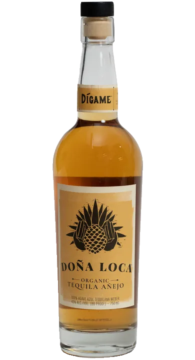 Doña Loca Organic Tequila Añejo
