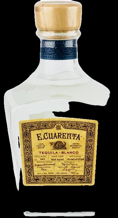 E. Cuarenta Tequila Blanco
