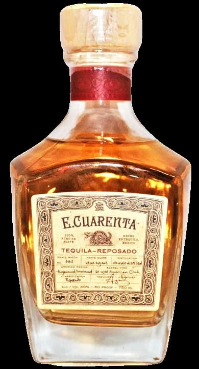 E. Cuarenta Tequila Reposado