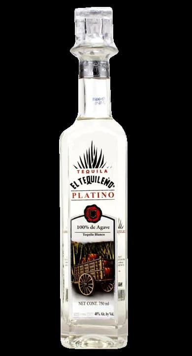 El Tequileño Platino (Square Bottle)
