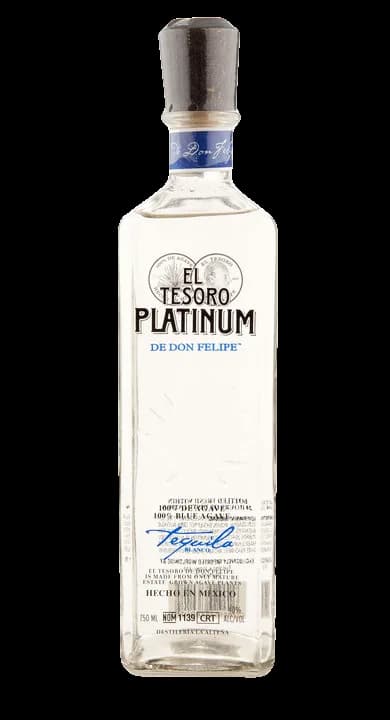 El Tesoro Tequila Platinum