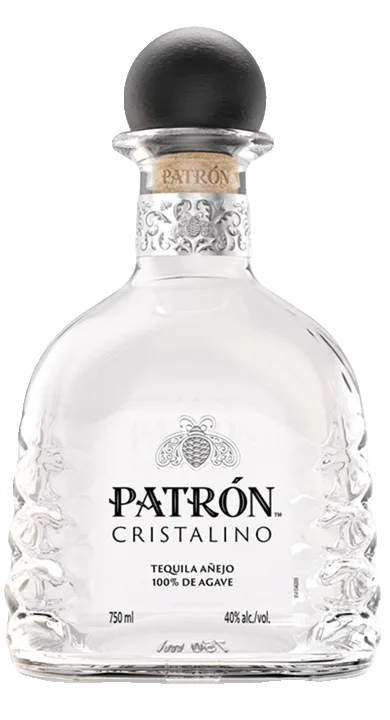 Patrón Cristalino Tequila Añejo