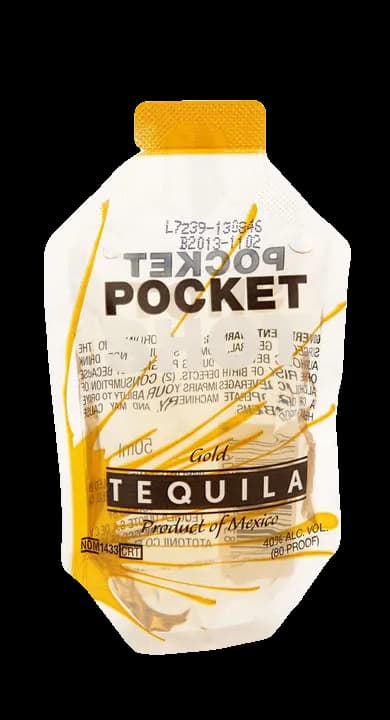 Pocket Shot Tequila Gold