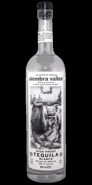 Siembra Valles High Proof Blanco