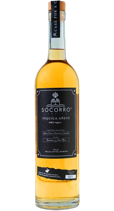 Socorro Tequila Añejo (Square Label)