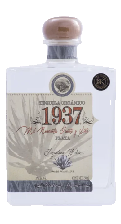 Tequila 1937 Plata Orgánico