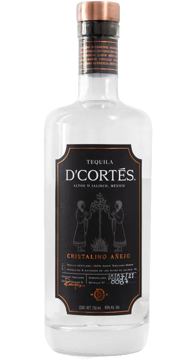 Tequila D'Cortés Añejo Cristalino
