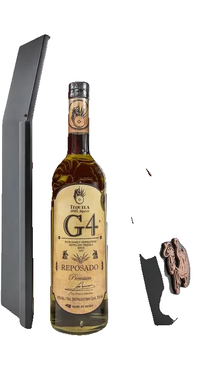 G4 Reposado Madera Dia De Los Muertos 2024