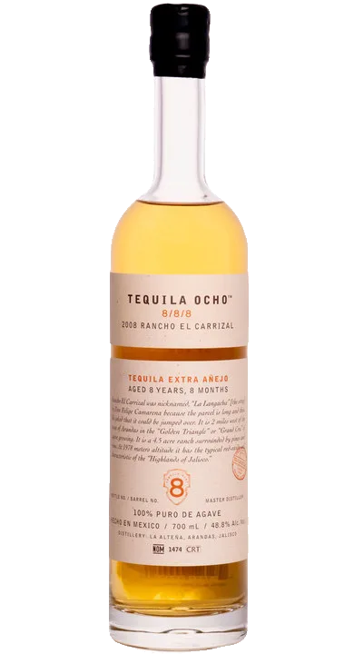 Ocho Tequila 8/8/8 - Rancho El Carrizal Extra Añejo