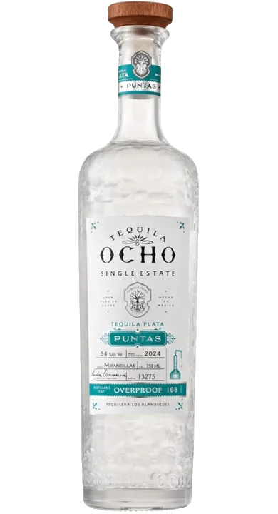 Tequila Ocho Plata Puntas - 2024 Mirandillas