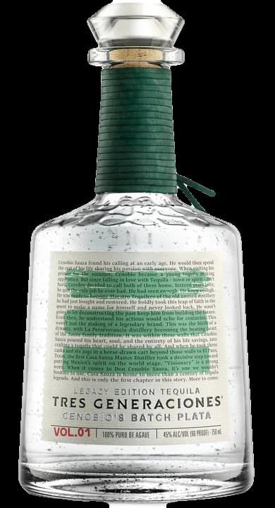 Tres Generaciones Cenobio's Batch Plata